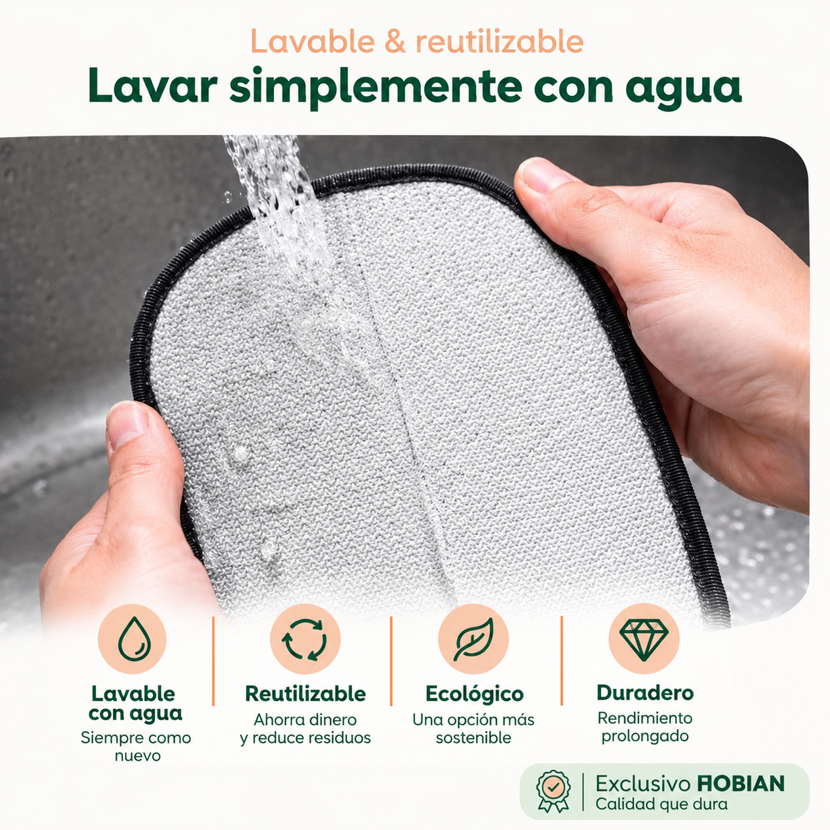 Hobian PetClean™ Guante Anti-Pelos